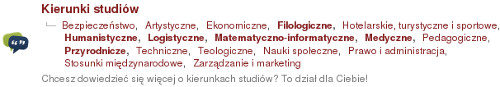 kierunki studiów forum