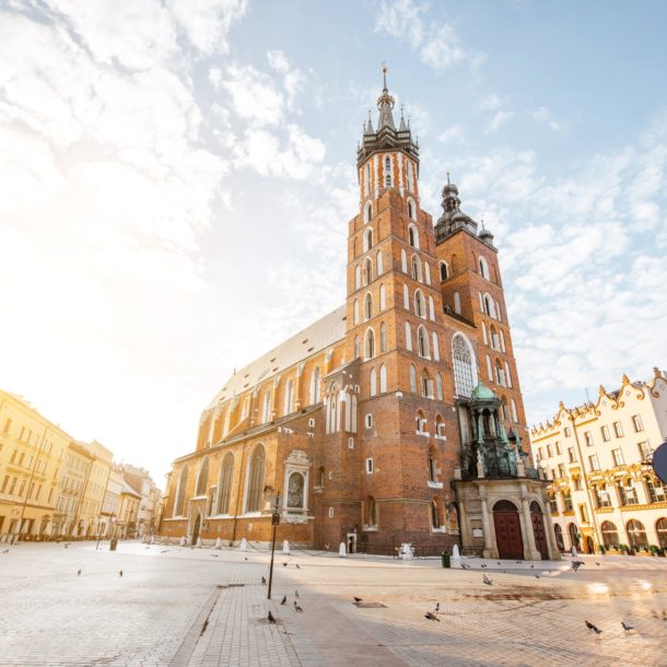 Krakow city in Poland