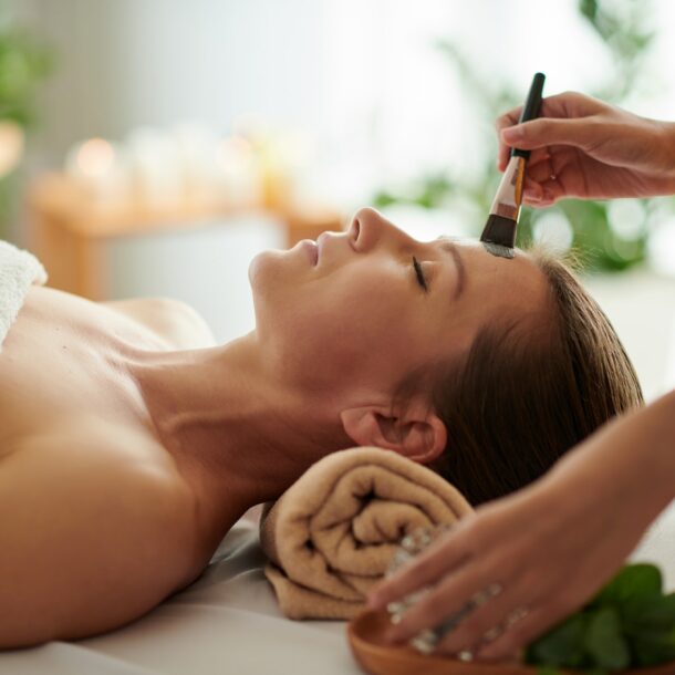 Woman Getting Spa Procedure